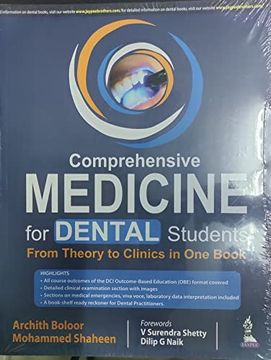 portada Comprehensive Medicine for Dental Students: From Theory to Clinics in one Book
