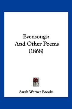 portada evensongs: and other poems (1868) (en Inglés)