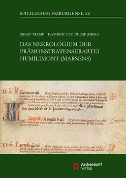 portada Das Nekrologium Der Pramonstratenserabtei Humilimont (Marsens) (in German)