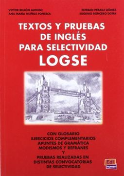 portada Textos Y Pruebas De Inglés Para Selectividad LOGSE (Español Lengua Extranjera)