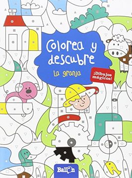 portada Colorea y Descubre - la Granja (in Spanish)