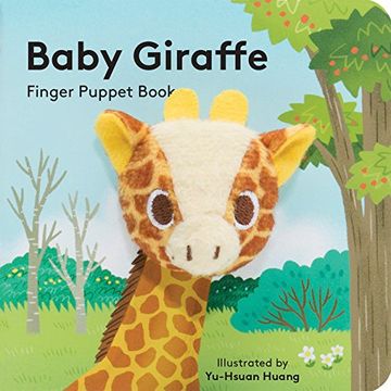 portada Baby Giraffe: Finger Puppet Book (Little Finger Puppet Board Books) (en Inglés)