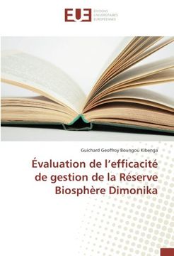 portada Évaluation de l'efficacité de gestion de la Réserve Biosphère Dimonika (OMN.UNIV.EUROP.)