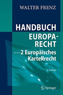 portada Handbuch Europarecht: Band 2: Europäisches Kartellrecht