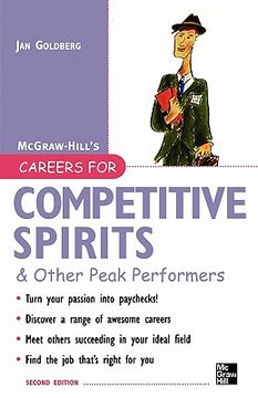 portada careers for competitive spirits & other peak performers (en Inglés)
