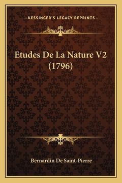 portada Etudes De La Nature V2 (1796) (in French)