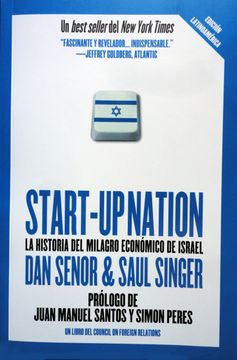 portada Start up Nation la Historia del Milagro Economico de Israel