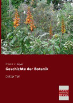 portada Geschichte der Botanik (in German)