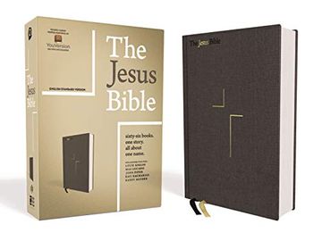 portada The Jesus Bible, esv Edition, Cloth Over Board, Gray (in English)