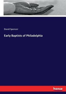 portada Early Baptists of Philadelphia