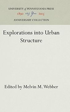 portada Explorations Into Urban Structure (en Inglés)