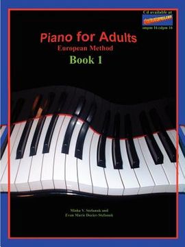 portada piano for adults, european method (in English)