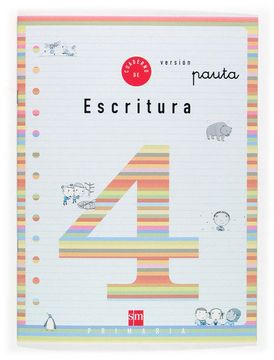 portada Cuaderno 4 de Escritura, Pauta. 2 Primaria - 9788434881150 (in Spanish)