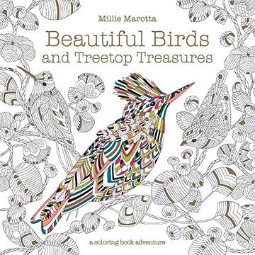 portada Beautiful Birds and Treetop Treasures (Millie Marotta Adult Coloring Book)