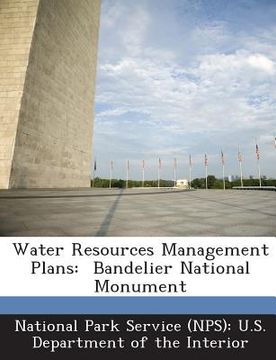 portada Water Resources Management Plans: Bandelier National Monument