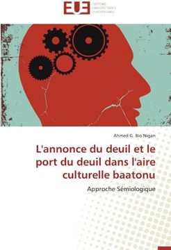 portada L'Annonce Du Deuil Et Le Port Du Deuil Dans L'Aire Culturelle Baatonu