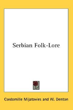 portada serbian folk-lore (en Inglés)