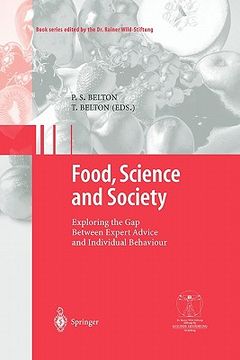 portada food, science and society (en Inglés)
