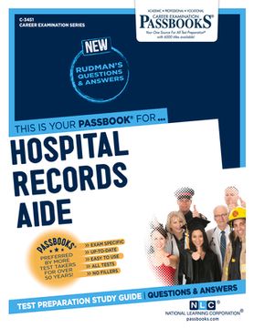 portada Hospital Records Aide (C-3451): Passbooks Study Guide Volume 3451 (en Inglés)