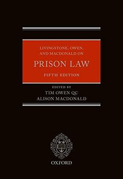 portada Livingstone, Owen, and Macdonald on Prison law (in English)