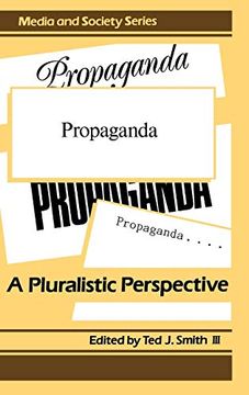 portada Propaganda: A Pluralistic Perspective (en Inglés)