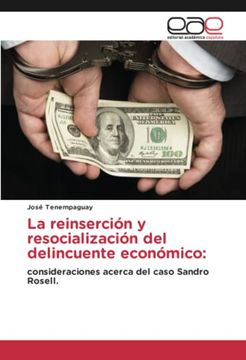 portada La Reinserción y Resocialización del Delincuente Económico: (in Spanish)
