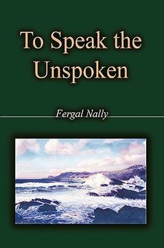 portada to speak the unspoken (en Inglés)
