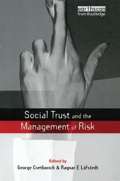 portada Social Trust and the Management of Risk (en Inglés)