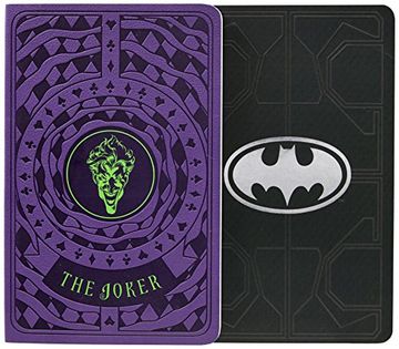 portada Dc Comics: Character Journal Collection (Set of 2): Batman and Joker (en Inglés)