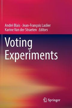 portada Voting Experiments (en Inglés)