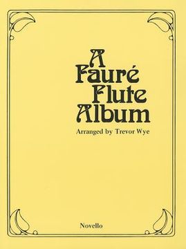 portada A Faure Flute Album Flute (en Inglés)