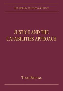 portada Justice and the Capabilities Approach (en Inglés)