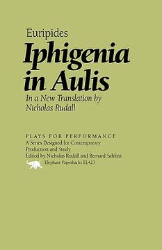 portada iphigenia in aulis (en Inglés)