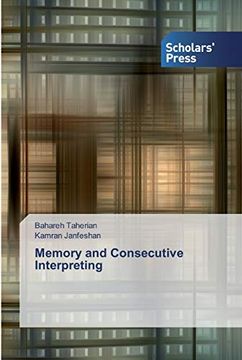portada Memory and Consecutive Interpreting (en Inglés)