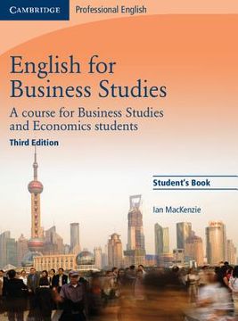 portada English for Business Studies: A Course for Business Studies and Economics Students (en Inglés)