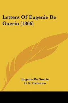 portada letters of eugenie de guerin (1866) (en Inglés)