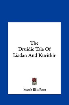 portada the druidic tale of liadan and kurithir (en Inglés)