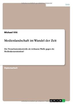 portada Medienlandschaft im Wandel der Zeit (German Edition)