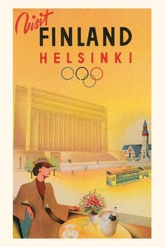 portada Vintage Journal Travel Poster for Finland (en Inglés)