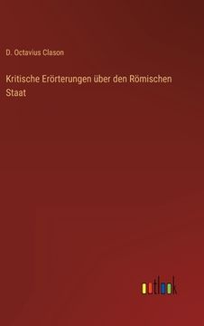 portada Kritische Erörterungen über den Römischen Staat (in German)