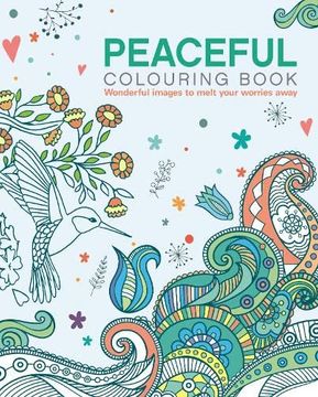 portada The Peaceful Colouring Book (en Inglés)