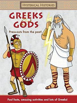 portada Hysterical Histories Greeks and Gods (en Inglés)