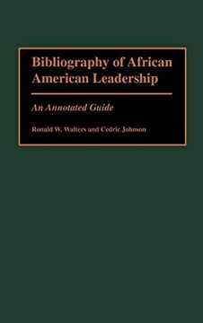 portada Bibliography of African American Leadership: An Annotated Guide (in English)