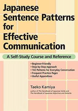 portada Japanese Sentence Patterns for Effective Communication: A Self-Study Course and Reference (en Inglés)