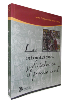 portada Las Intimaciones Judiciales en el Proceso Civil (in Spanish)