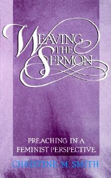 portada weaving the sermon
