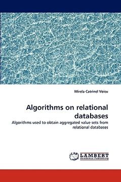portada algorithms on relational databases (en Inglés)