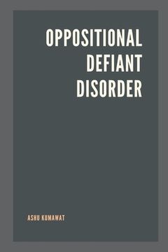 portada Oppositional Defiant Disorder (in English)