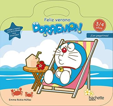 portada Feliz Verano, Doraemon 3-4 Años
