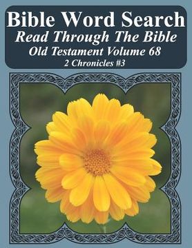 portada Bible Word Search Read Through The Bible Old Testament Volume 68: 2 Chronicles #3 Extra Large Print (en Inglés)